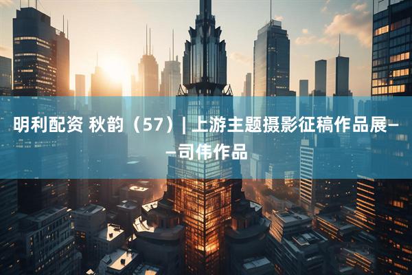 明利配资 秋韵（57）| 上游主题摄影征稿作品展——司伟作品