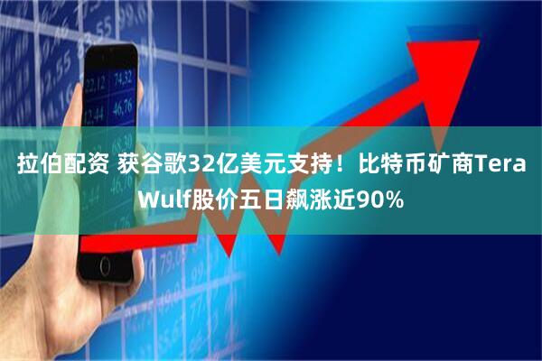 拉伯配资 获谷歌32亿美元支持！比特币矿商TeraWulf股价五日飙涨近90%