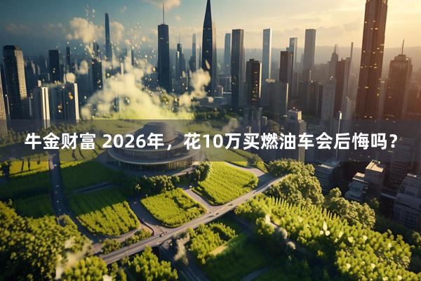 牛金财富 2026年，花10万买燃油车会后悔吗？
